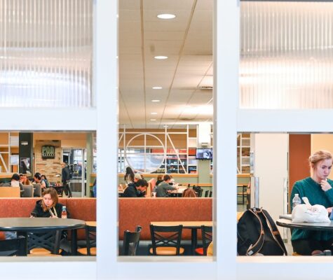 Campus dining hall