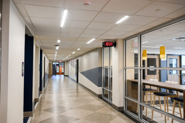 Hunter Hall renovation, Tuesday, July, 5, 2022