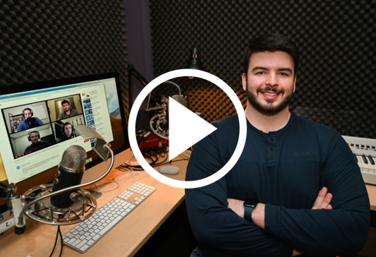 “Student of the Game” co-host Ian Cushing (pictured) is a UTC rising senior majoring in marketing and professional sales and president of the Real Estate Club.