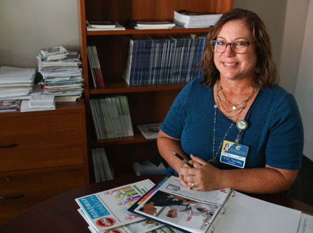 Kristi Wick, Thursday, Aug. 26, 2021 in her Metro office.