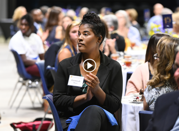 Germyah Batey at the the 2019 Scholarship Luncheon