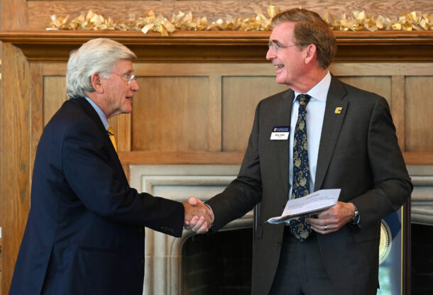 Tennessee Sen. Todd Gardenhire and Chancellor Angle at the Moreland Scholarship Celebration Event