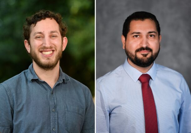 Benjamin Stein, left, and Amir Alakaam
