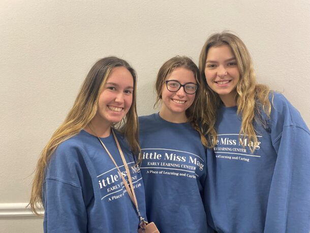 UTC roommates Hayley Sweatman, left, Cas Sandefer and Bayli Sigman.