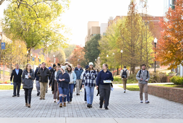 Student Government Association Safety Walk, Tuesday, Nov. 22, 2022.