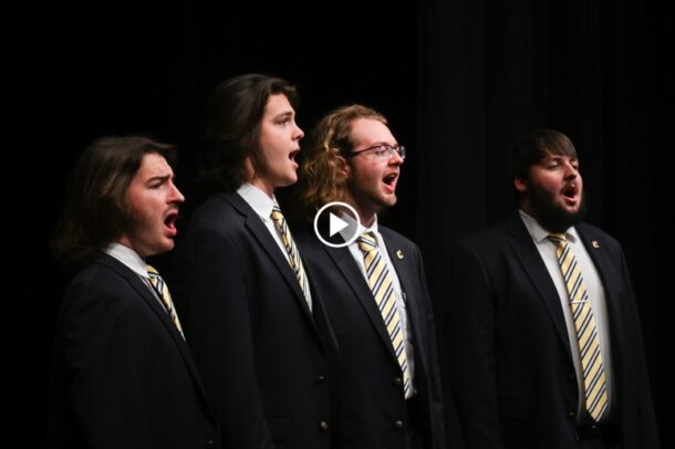 The Guthrie Quartet (from left): Will Lowery, Owen Langford, Ryan Berry and Gabriel Hubbard