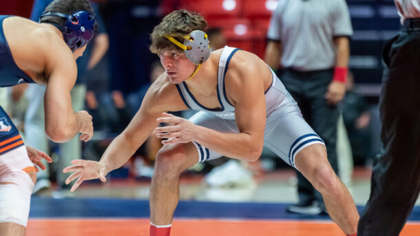 Lincoln Heck recently earned his first Southern Conference Student-Athlete of the Week honor (photo courtesy of Craig Pessman/GoMocs.com).