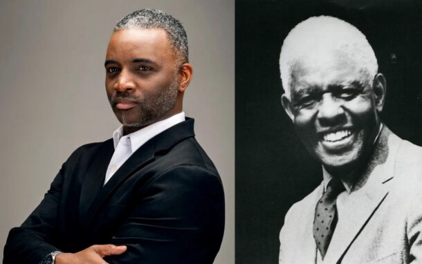 From left: Jackson Caesar (photo courtesy jacksoncaesar.com) and Roland Hayes (photo courtesy of University of Tennessee at Chattanooga Special Collections).