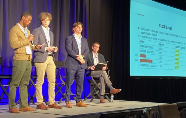 From left: Felipe Holden, Ethan Smith and Trevor Scott (photo courtesy of Hunter Holzhauer)