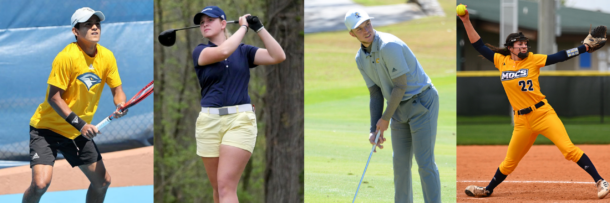 From left: Gabriel Castillo, Kera Healey, Garrett Engle, Alyssa Lavdis