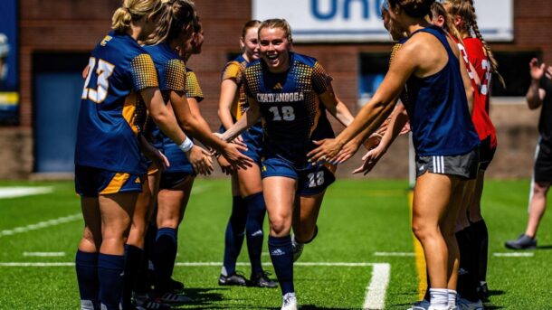 Soccer midfielder Birna Johannsdottir was named the Southern Conference women's soccer Player of the Month for October.