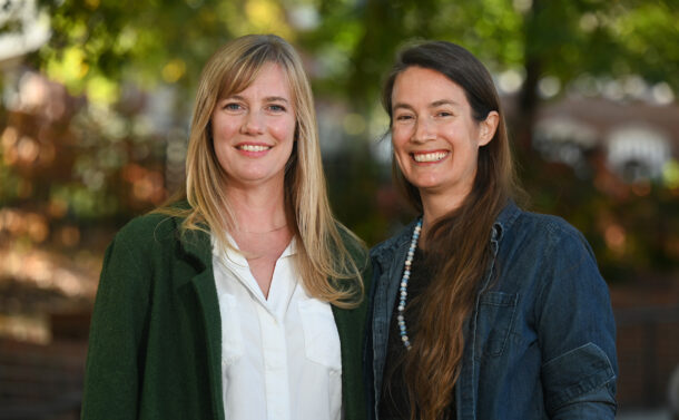 Lucy Schultz and Catherine Meeks Quinlan
