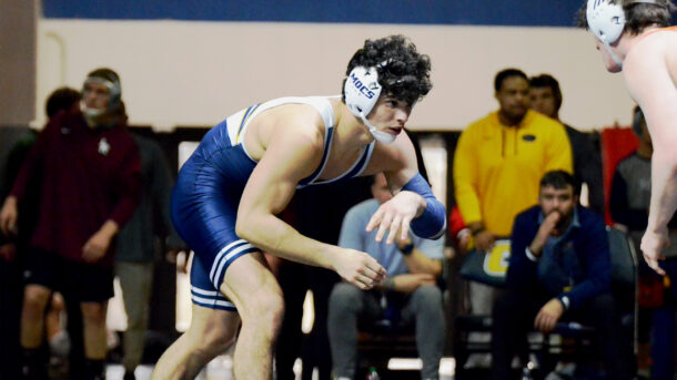 Mocs wrestler Kamdyn Munro (photo courtesy of Laura O’Dell/GoMocs.com) 