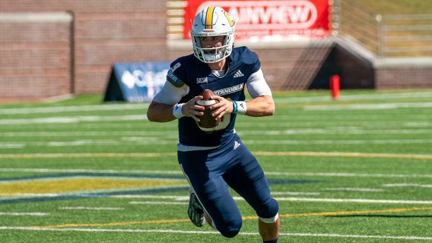 Quarterback Chase Artopoeus (photo courtesy of Derek Daniel/GoMocs.com)