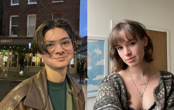 Finn Beaty, left, and Emily Patton