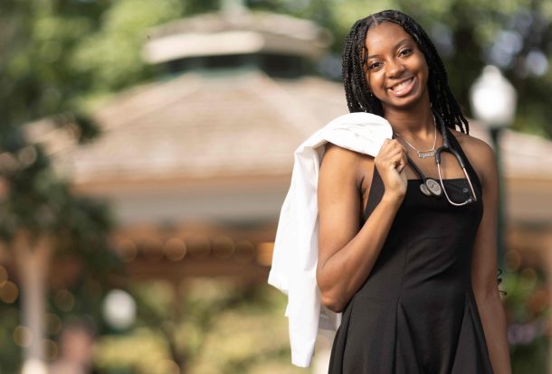 UTC’s Kynedi Jennings was one of six statewide recipients of BlueCross BlueShield of Tennessee Foundation BlueCross Power of We Health Equity Scholarships (photo courtesy of BlueCross BlueShield of Tennessee).