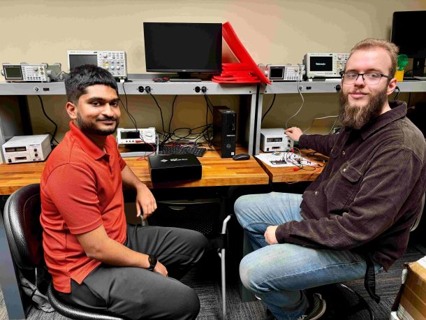 Rizwaan Abdulkadir, of Soddy Daisy, and Grant Powell, of Jamestown, Tennessee, are majoring in computer engineering and are due to graduate from UTC in December.