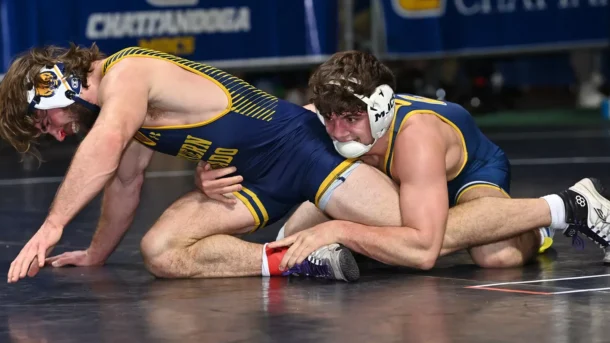 Jackson Hurst, right (photo courtesy of gomocs.com)