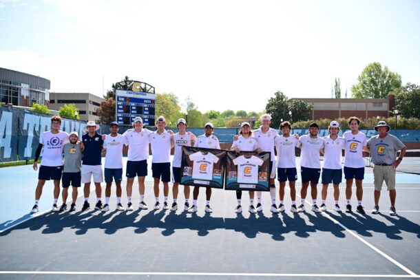 Photo of the team plus seniors courtesy of Ray Soldano/GoMocs.com