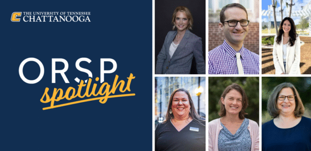 Clockwise from top left: Dr. Elizabeth O’Brien, Dr. Kevin Doyle, Dr. Alexandra Frank, Dr. Amy Doolittle, Dr. Bethany Womack and Dr. Amanda Hardin