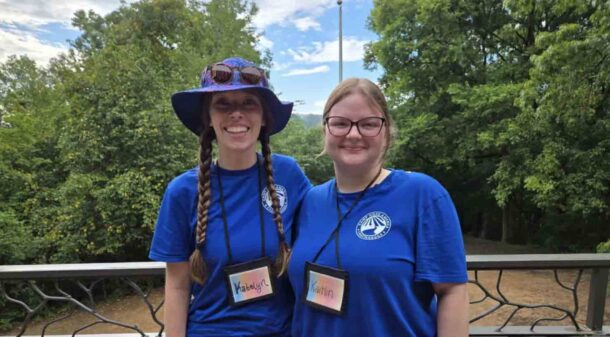 Dr. Katelyn Hancock and Kaitlin Brown
