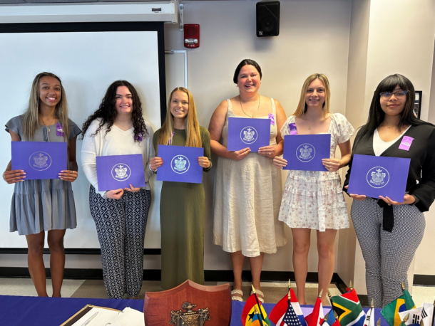 May 2024 UTC School of Nursing Zeta Alpha Chapter induction ceremony. 