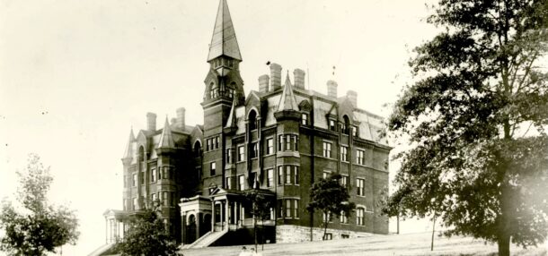 Exterior of Old Main, circa 1900s. Photo courtesy of the UTC Library.