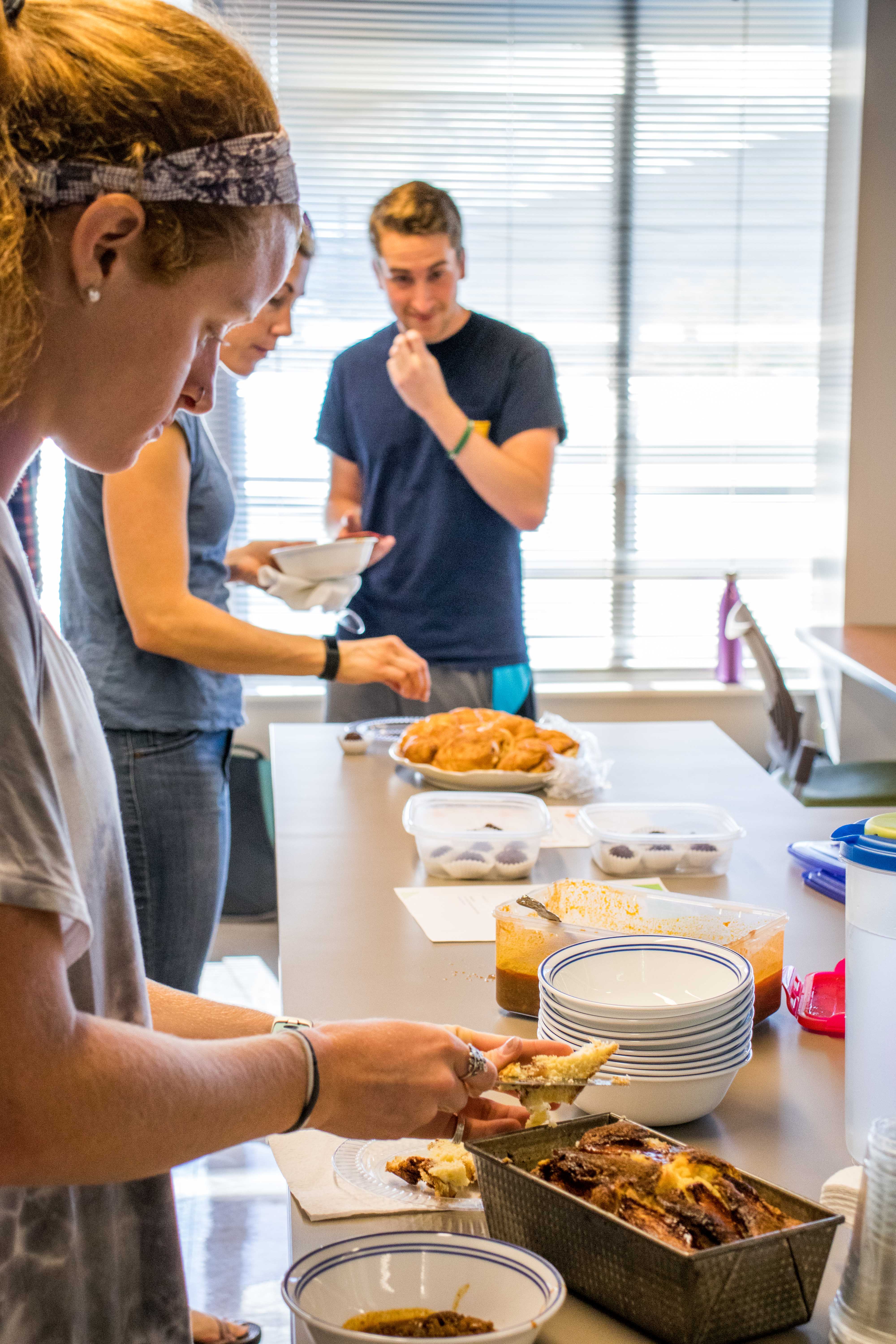 UTC Gastro Diplomacy members share significant cultural foods with one another