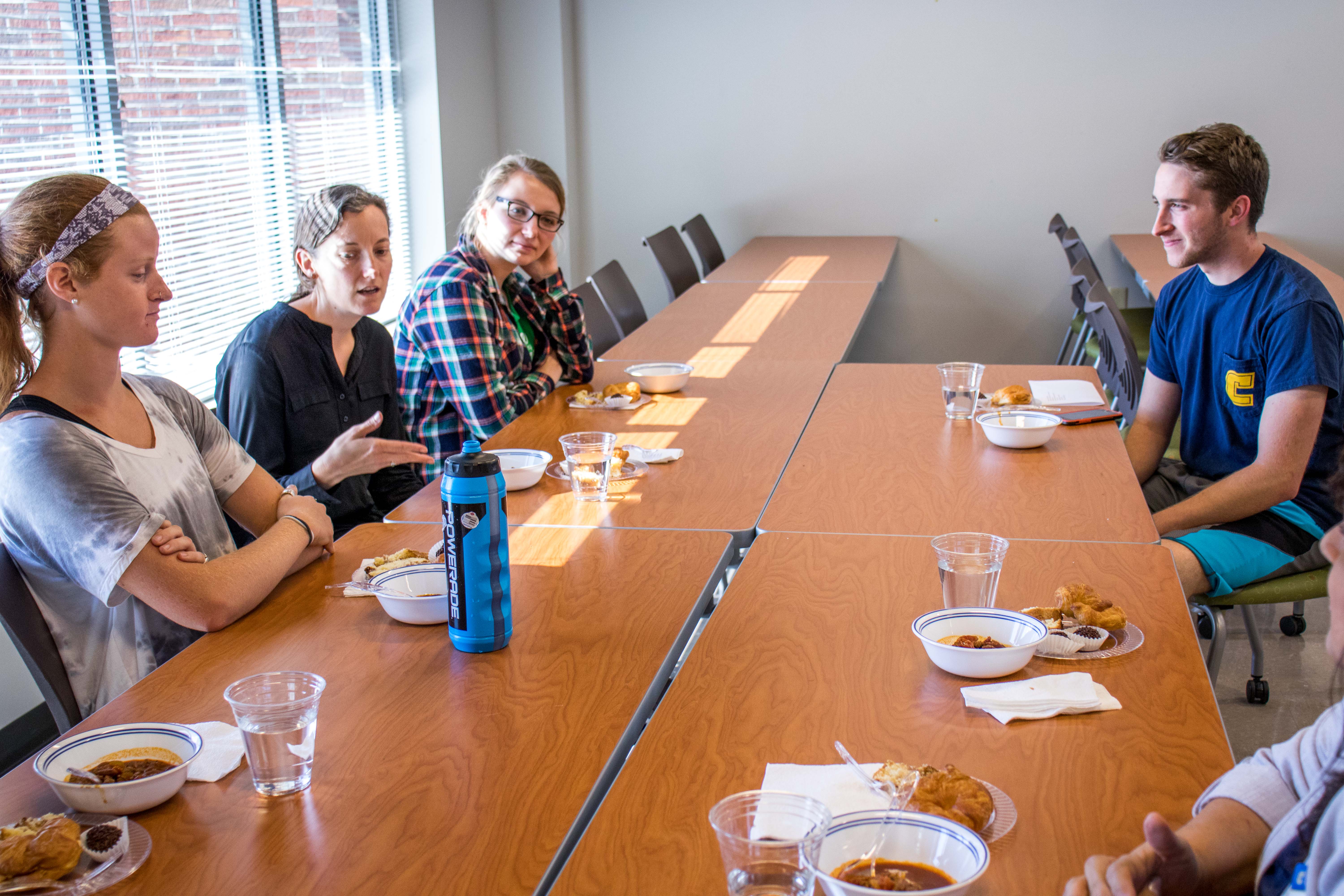 Stories are shared about each dish and its cultural and personal significance.