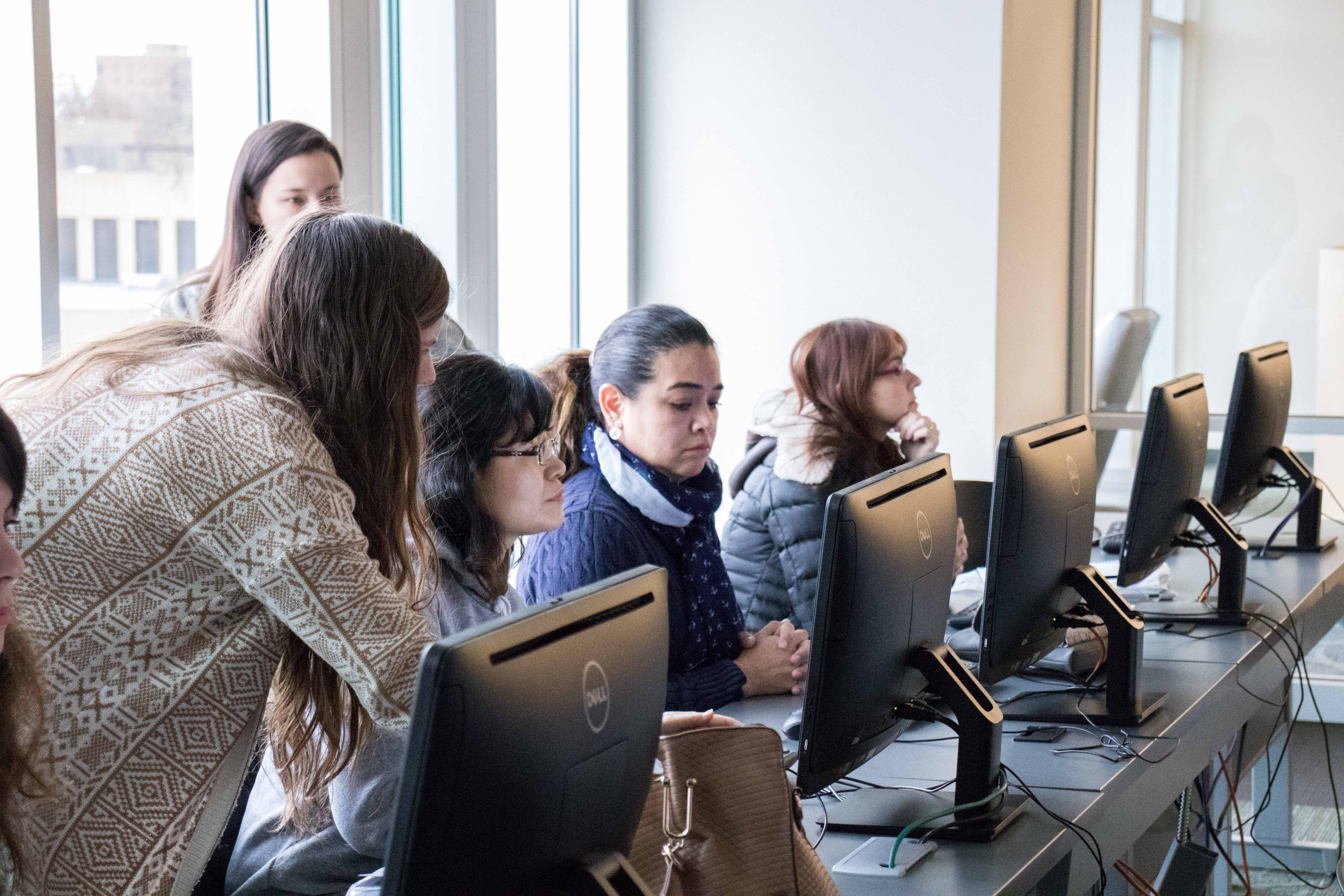 Always there when you need it, faculty helps students with registration!