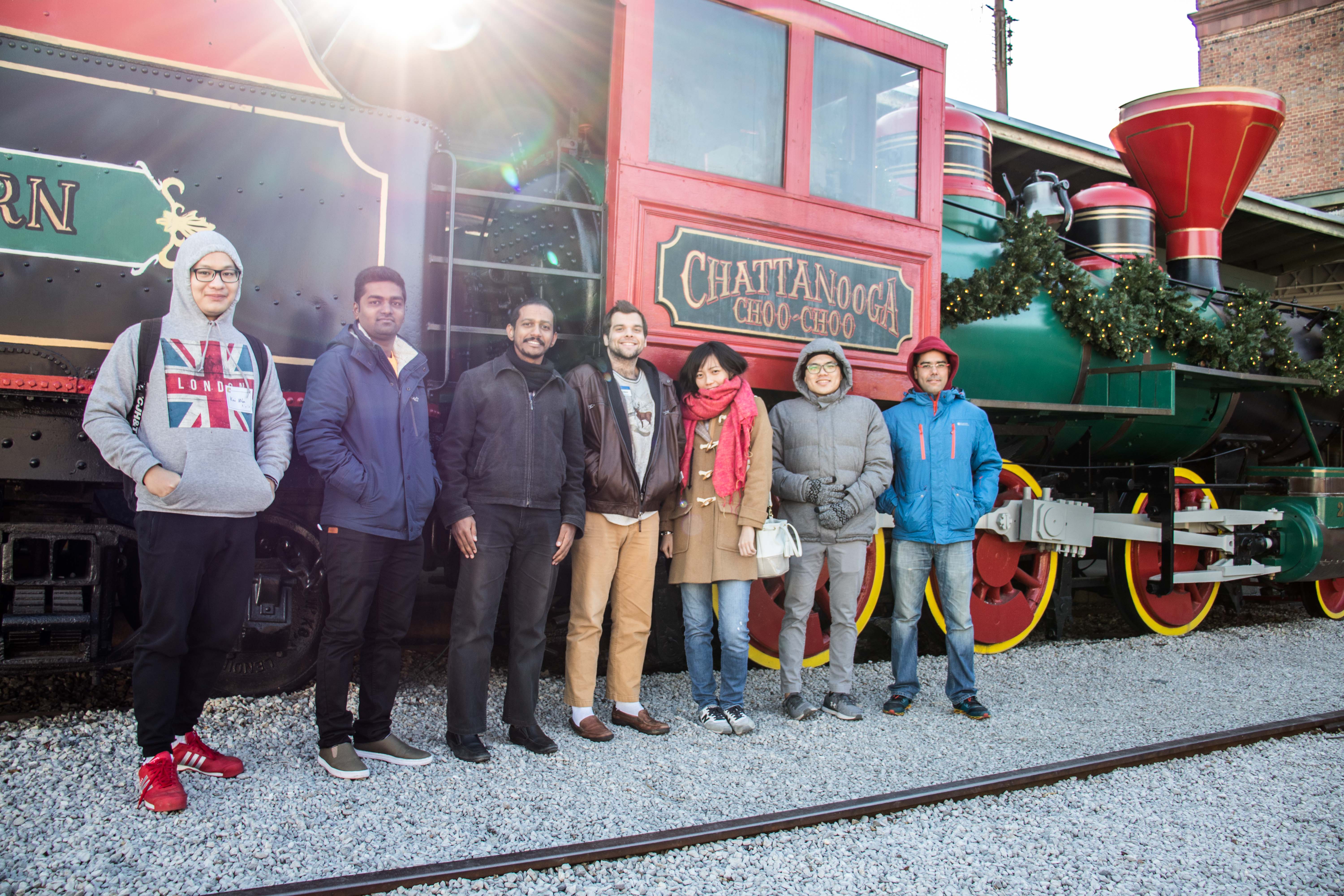 All aboard! UTC Students visit the historic Chattanooga Choo-Choo!