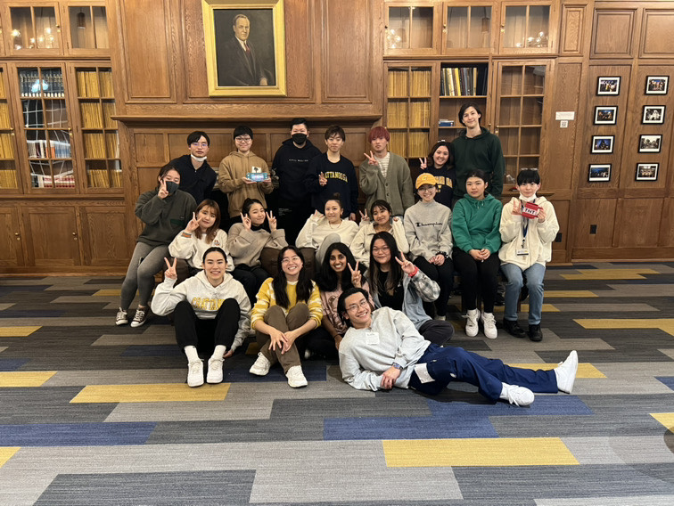 Asian Student Association group photo