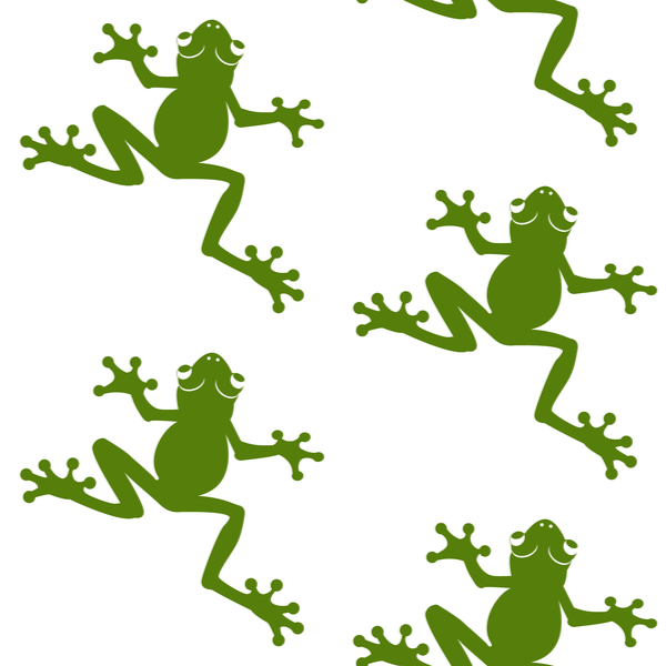 frog vector silhouette
