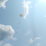 MOC1 beginning it’s ascent to over 100,000 ft.