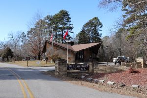 The entrance sign to Booker T. Washington State Park in Chattanooga, TN. Taken during my current role working as a Research Coordinator for TNSP.