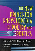 The New Princeton Encyclopedia of Poetry and Poetics