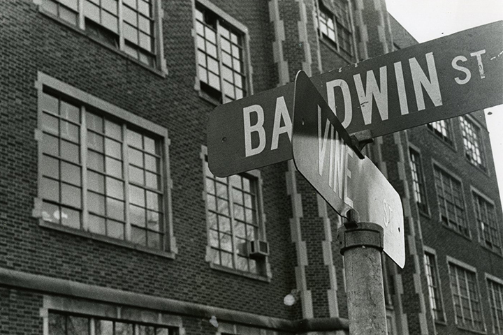 Brock Hall, on the corner of Baldwin and Vine, sits on the site of an old jail and medical school with haunted histories. Photo courtesy of Special Collections & University Archives, UTC Library, The University of Tennessee at Chattanooga.