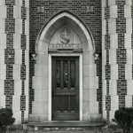 Fletcher Hall still bears the unmistakable signs of having been home to the university's library in days past. Photo courtesy of Special Collections & University Archives, UTC Library, The University of Tennessee at Chattanooga.