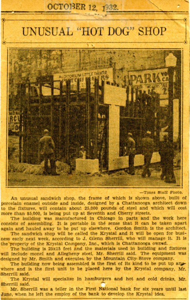 Krystal newspaper article