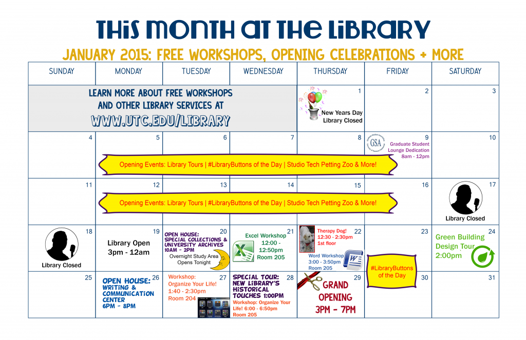 Calendar - January 2015