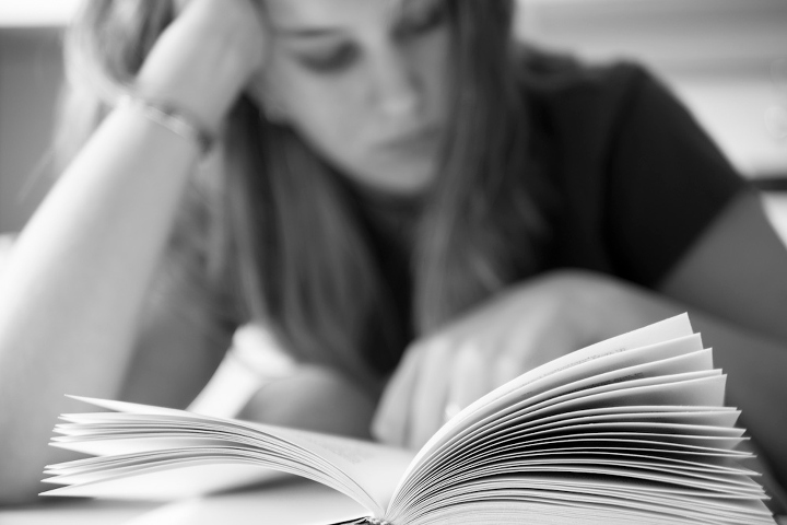 Studying for an exam