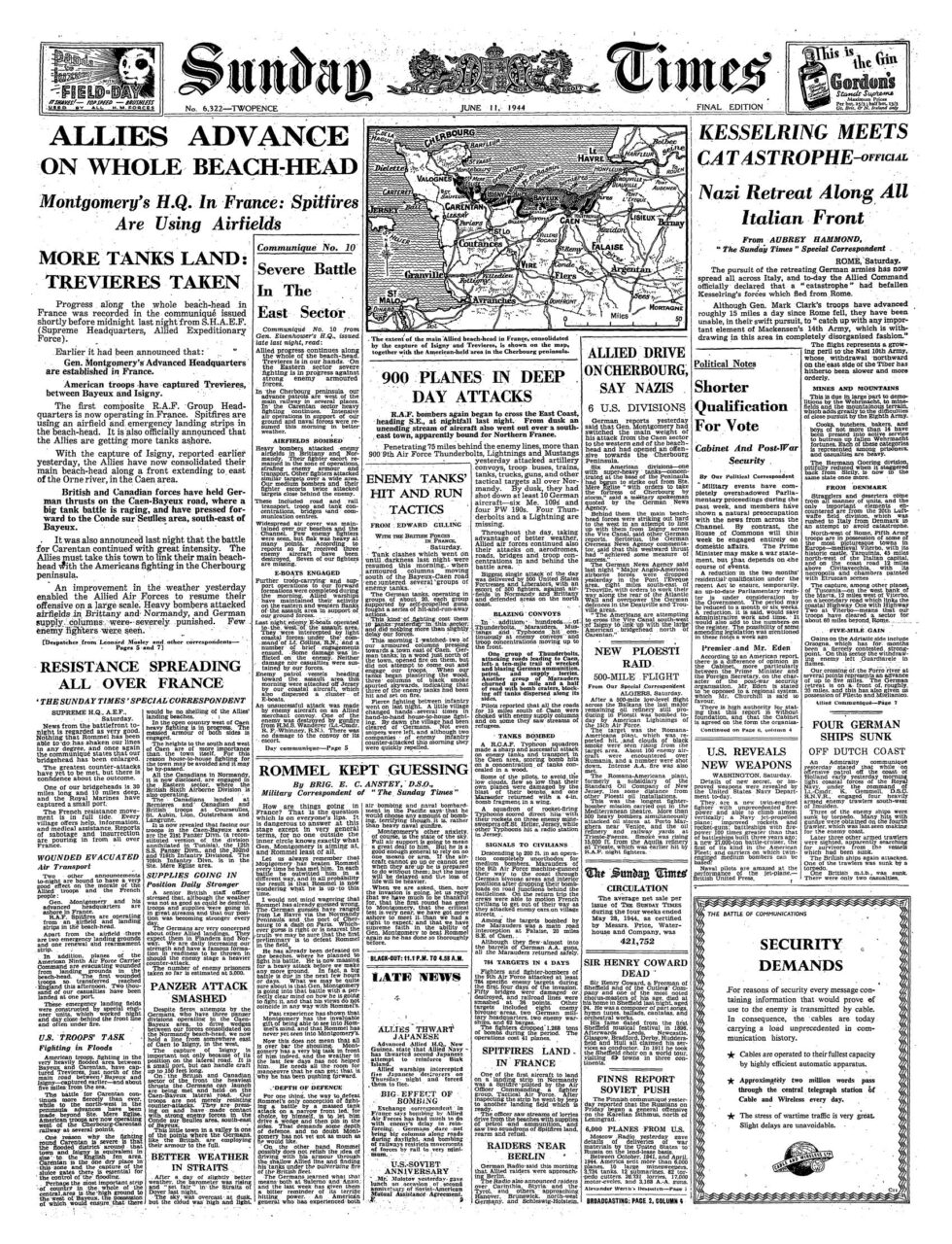 front page