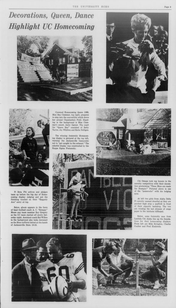 Homecoming decoration contest winners