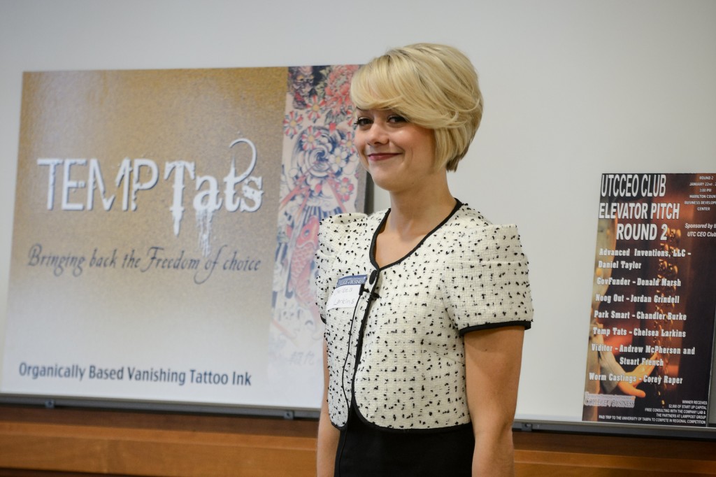 Chelsea Larkins, the second place winner of this year's competition
