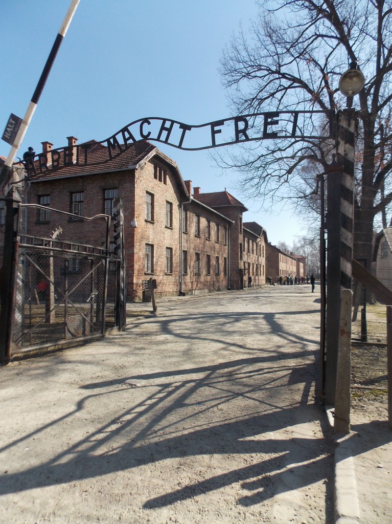 Entrance to Auschwitz