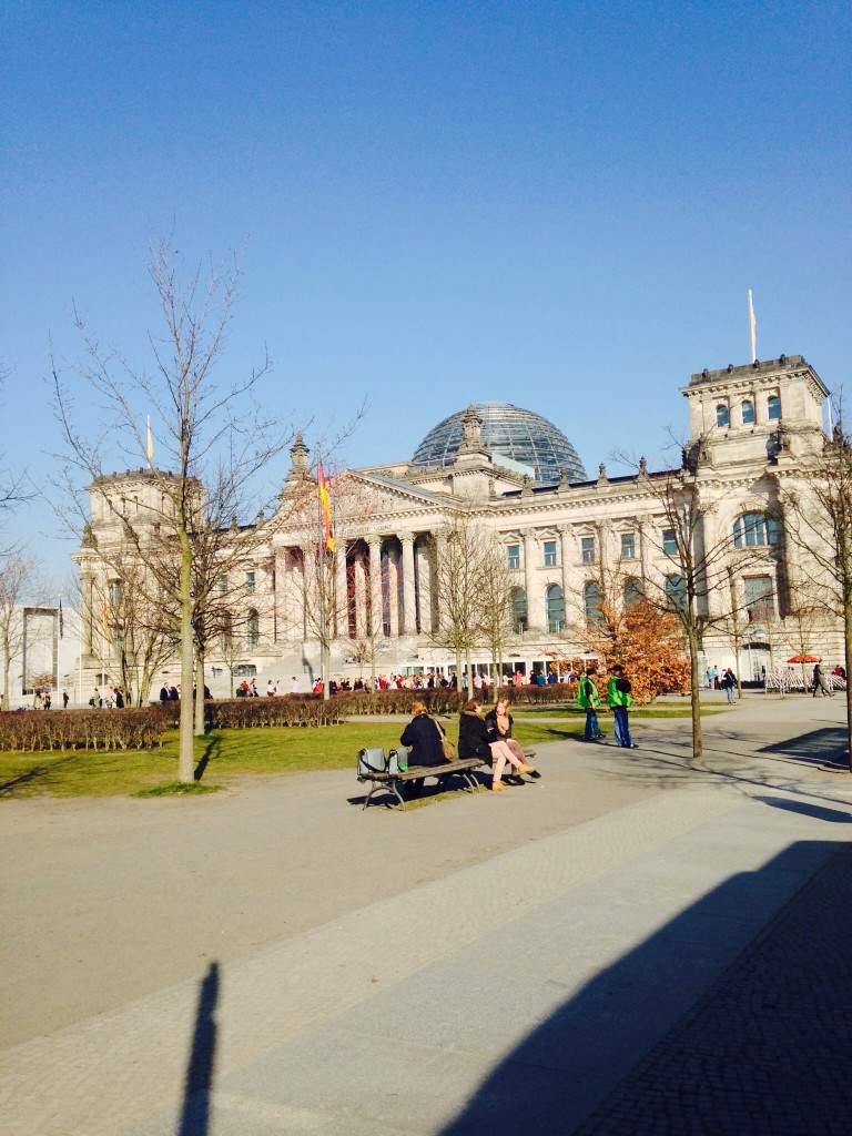 The Reichstag, German parliament building