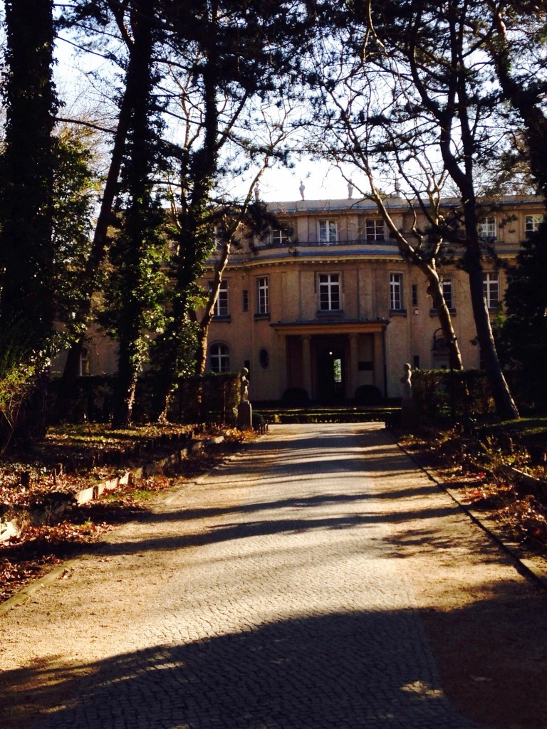 Wannsee House, where high ranking Nazi and German officials gathered to discuss plans to deport and kill Jews in German held territories.
