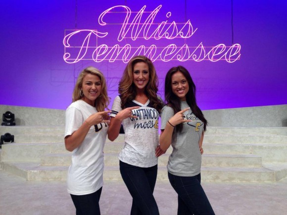 Photo by Lexi White. Taken at the 2014 Miss Tennessee Scholarship Pageant in Jackson, Tennessee. From left to right: Lexi White, Miss Historic Jonesborough; Dacey Winkleman, Miss Capital City; Ashley Broockman, Miss Watauga Valley.