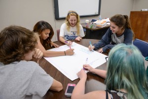 Students in classroom