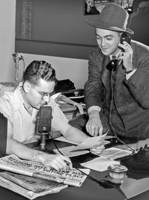 WDOD Radio 1940s Picture
